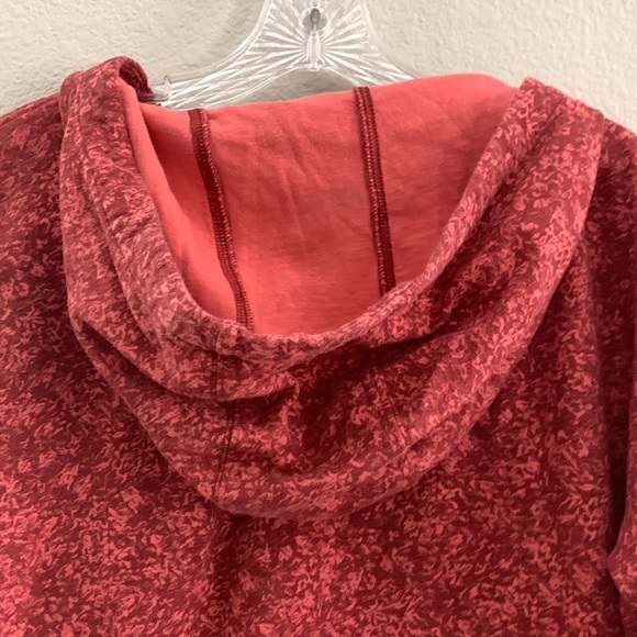 Athleta Rustic Sundown Alliance Hoodie Floral Print Hooded Sweatshirt size M - Picture 9 of 11